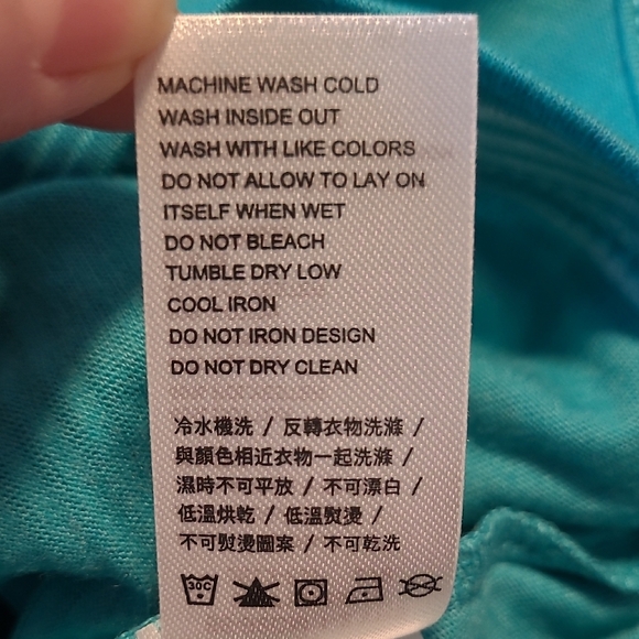 Hurley Kids Teal and Navy Striped Tank Top - Picture 9 of 10